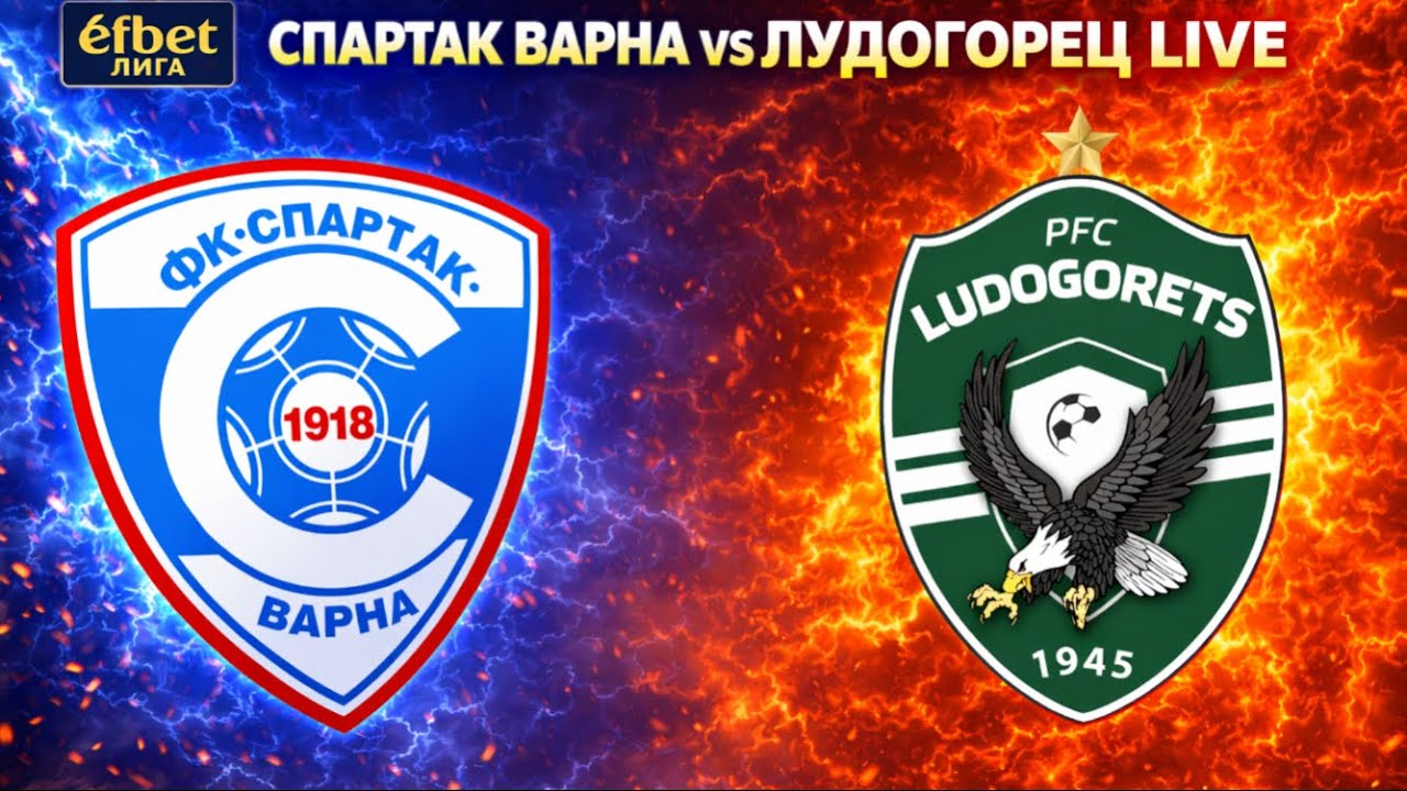 Spartak Varna vs Ludogorets LIVE | Орлите гонят задължителна победа в битката за титлата 🦅