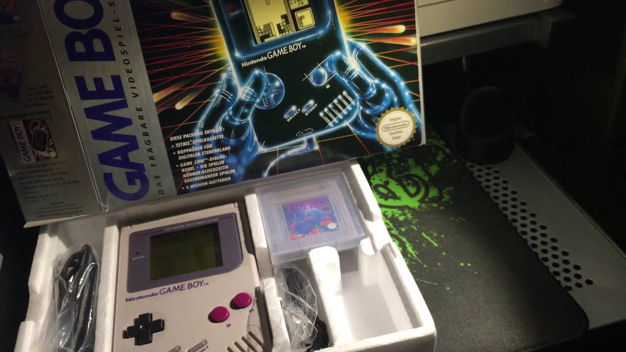 Original 1989 Gameboy unboxing and review