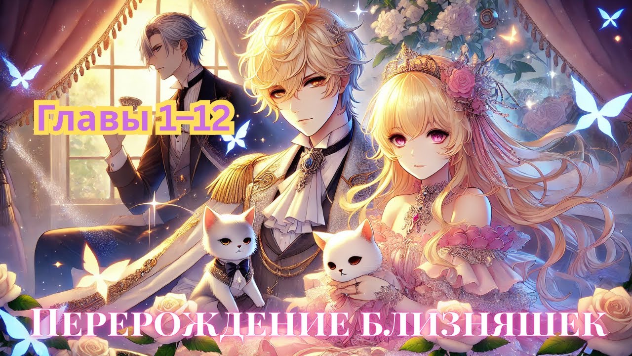 [Озвучка манхвы] “Перерождение близняшек” | Главы 1–12 | Полное погружение 🌸