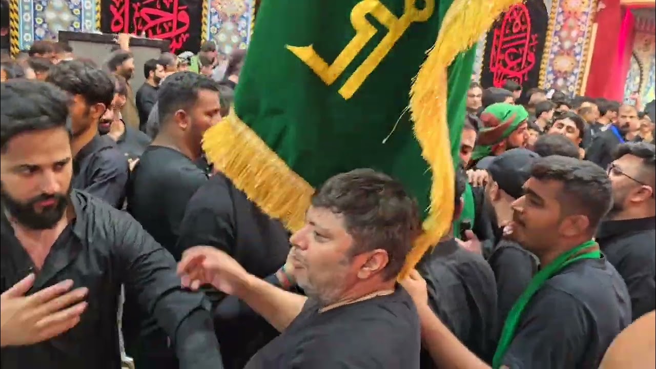 Nauha- Imam Husain & Hz Abbas Roza in Karbala (Tu na aaya Ghazi) at Arbaeen Karbala - Nadeem Husain