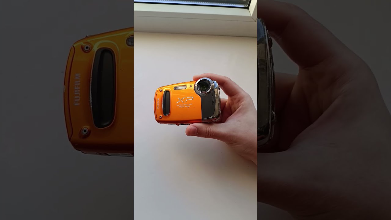 🏄 Summer chaos cam &mdash; Fujifilm FinePix XP50 compact digital camera #Y2K #2000s #Digicam