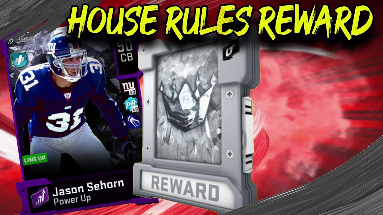 MY HOUSE RULES REWARD + TIPS TO WIN PLAY STOCK! *BONUS CONTENT* MADDEN 20 ULTIMATE TEAM