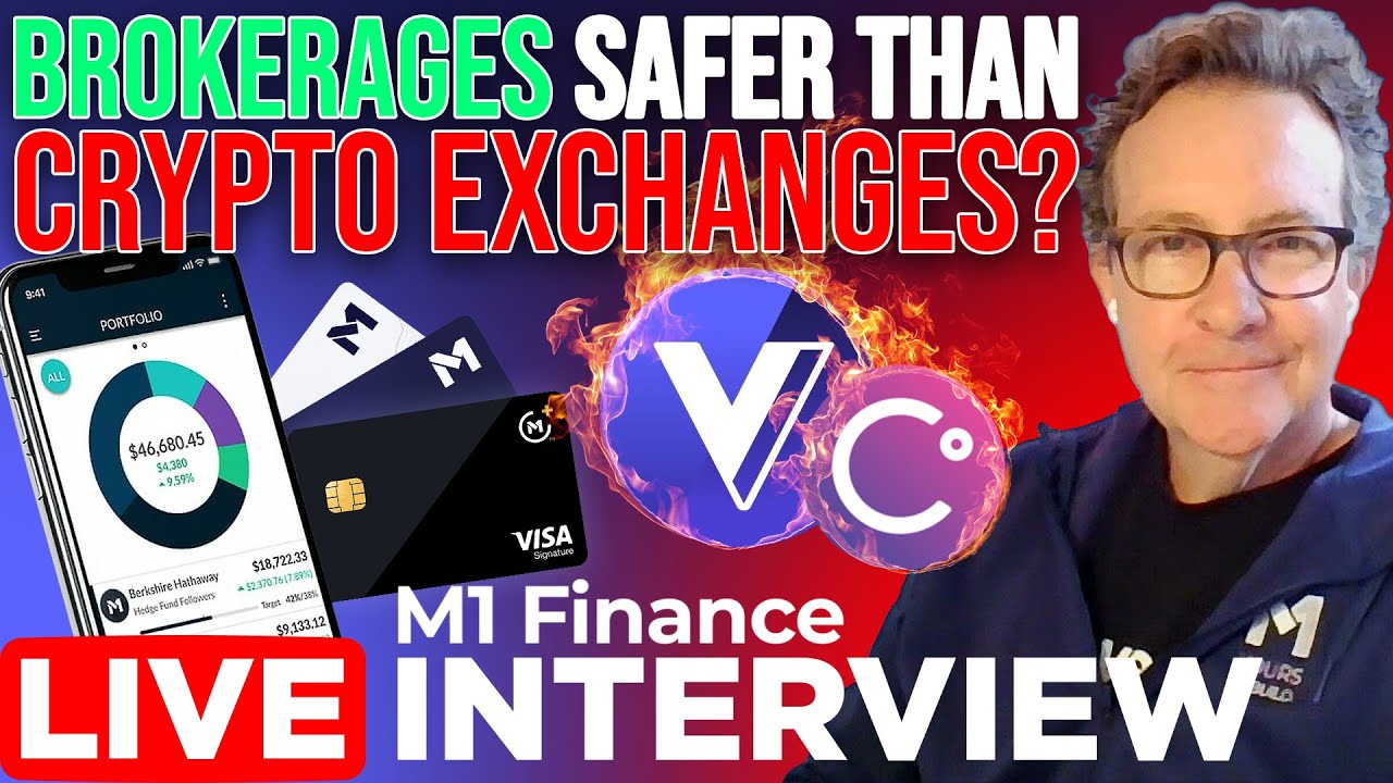 Are Brokerages Safer Than Exchanges For Crypto? | M1 Finance interview