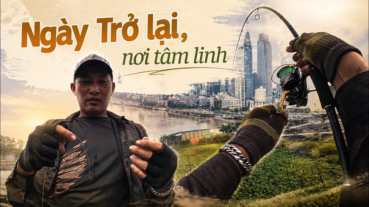 Quay trở lại điểm câu có người đuối nước và cái kết #thephongfishing #fishing #lure #luoikeo