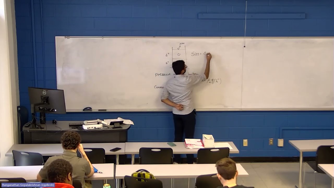 Fluid Mechanics course Lec10 - Fluid Dynamics part 4 of 4
