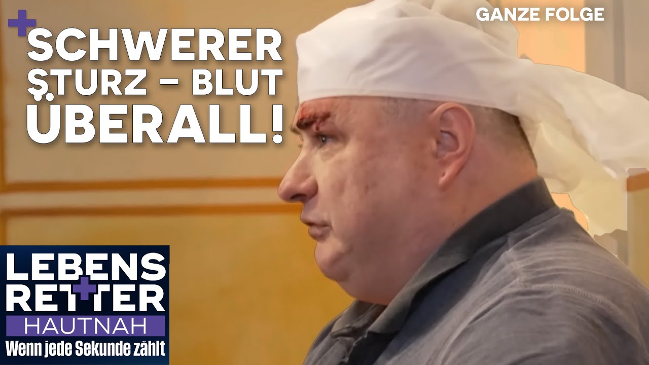 Kopfplatzwunde & Sehst&ouml;rungen &ndash; Sanit&auml;ter m&uuml;ssen schnell handeln | Lebensretter hautnah | SAT.1