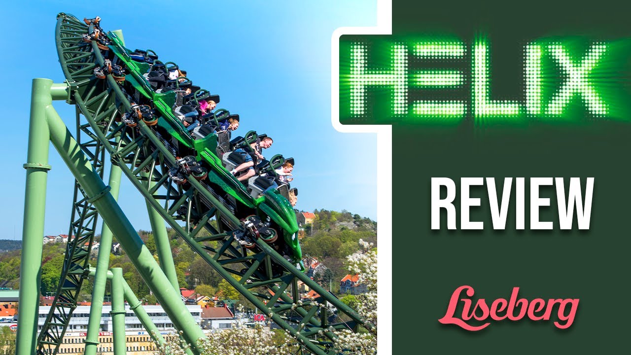 Helix Review - Big Green Mean Machine | MACK Launch Coaster | Liseberg