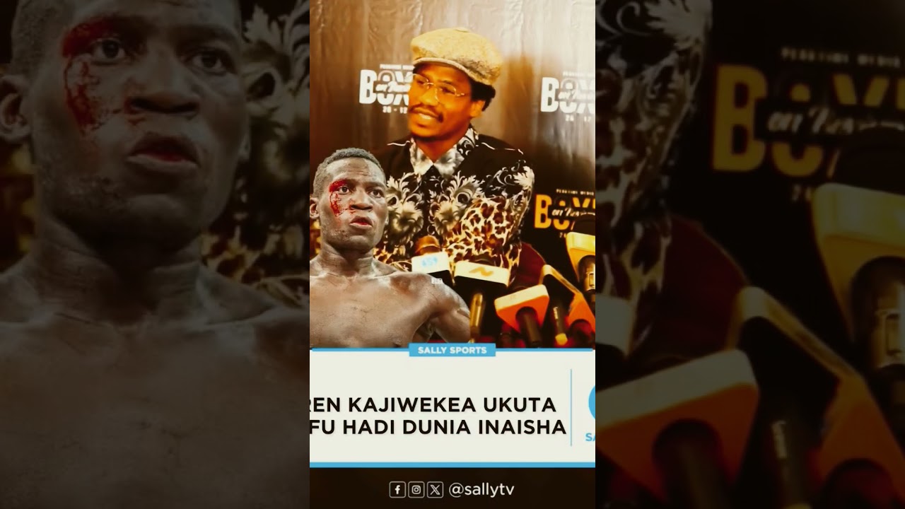 MWAKINYO ALIVYOMJIBU LOREN JAPHETH #boxing #boxingnews