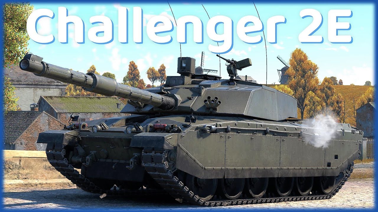Challenger 2E British Main Battle Tank Gameplay