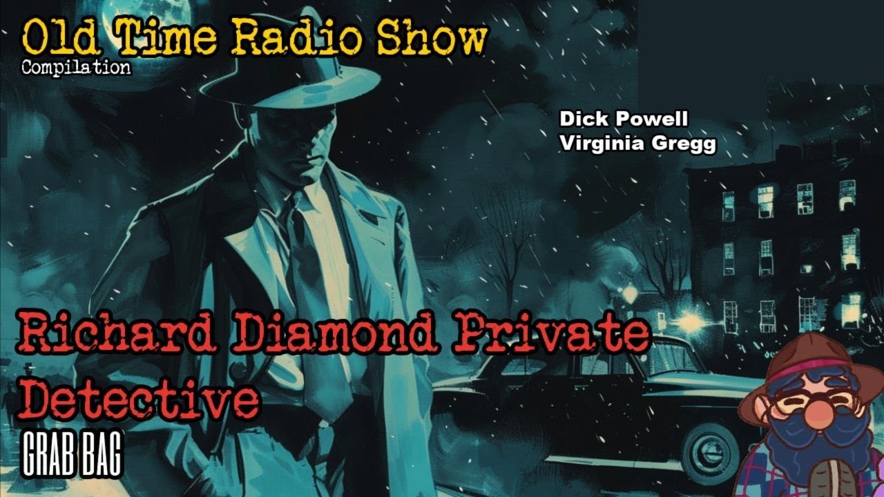 Richard Diamond OTR Visual Radio Show Grab Bag