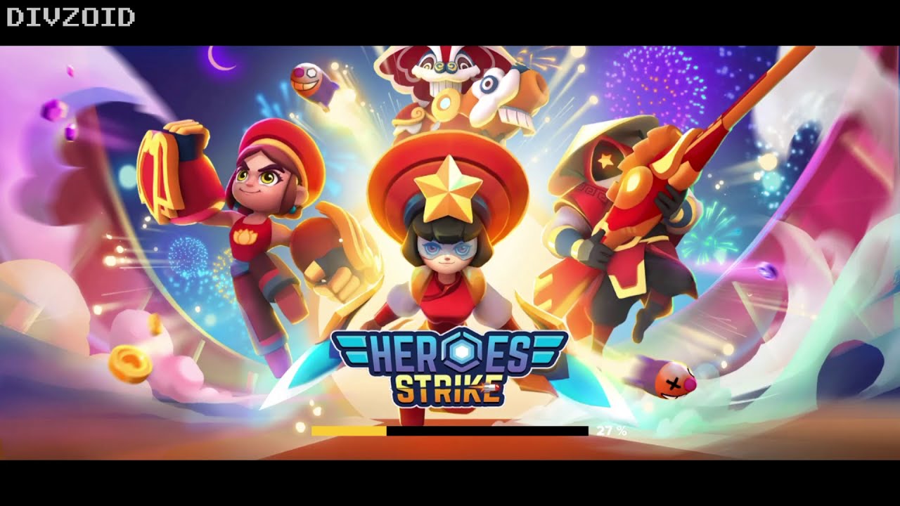 Heroes Strike: Modern Moba & Battle Royale- Gameplay (iOS, Android)