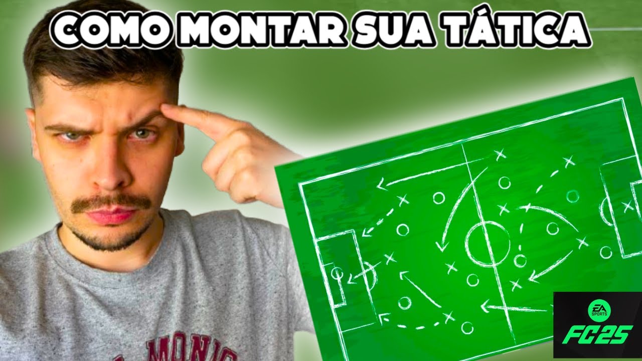 COMO MONTAR SUA TÁTICA NO EA FC 25 ULTIMATE TEAM | TUTORIAL TIOPEDROJOGA