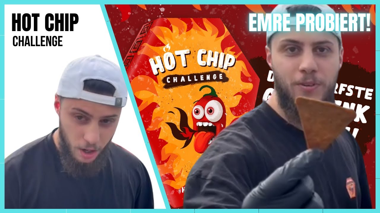 EMRE PROBIERT DEN HOT CHIP! 😂🥵