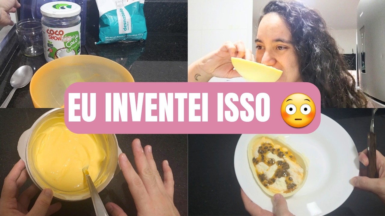 Inventei um Ovo de Páscoa Fit de Colher... e não esperava por isso!