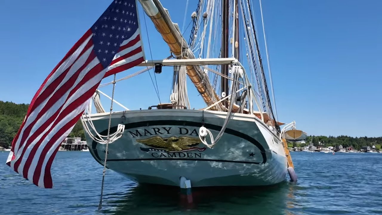 ONE WEEK VOYAGE on the SCHOONER MARY DAY || Windjamming in Maine