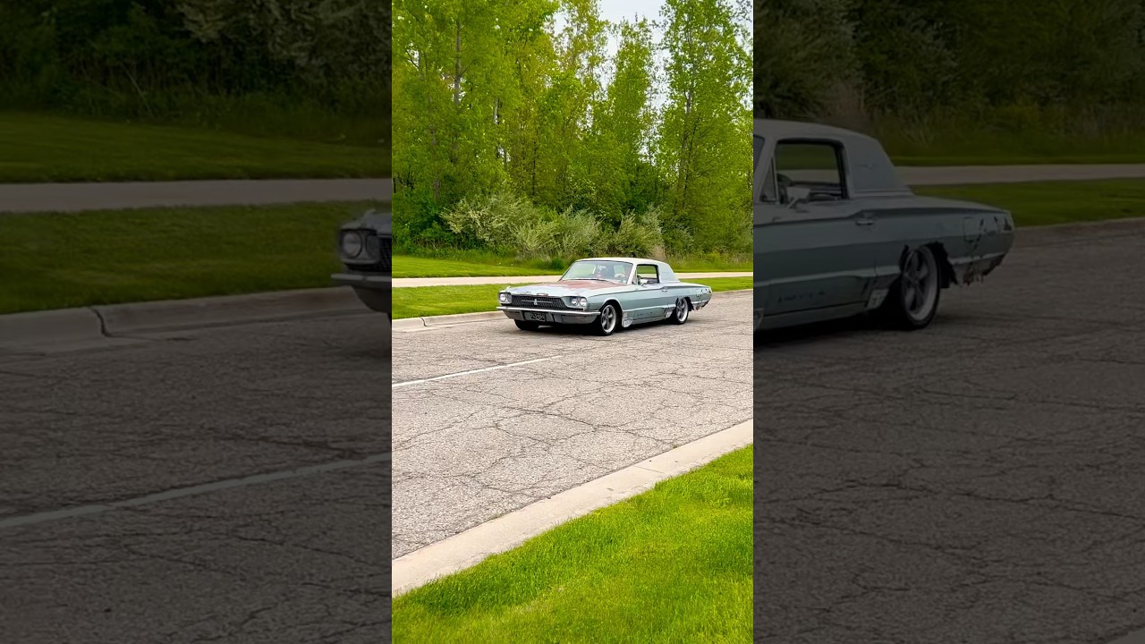Classic Ford Thunderbird At Back To The Bricks Car Show! #car #ford #thunderbird #classiccar