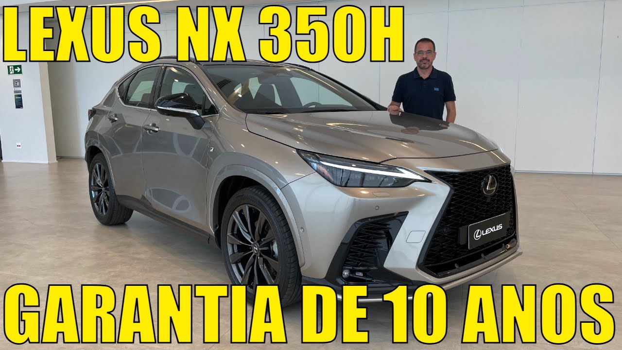 Lexus NX 350h 2025 - Todos os detalhes (Com garantia de 10 anos)