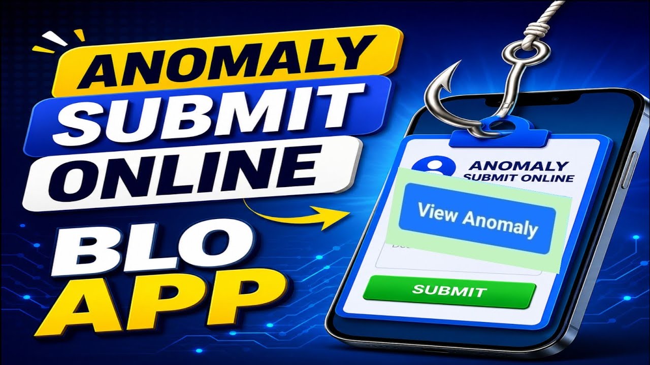 BLO APP New Update | How to Submit Anomalies Online Step-by-Step ✅