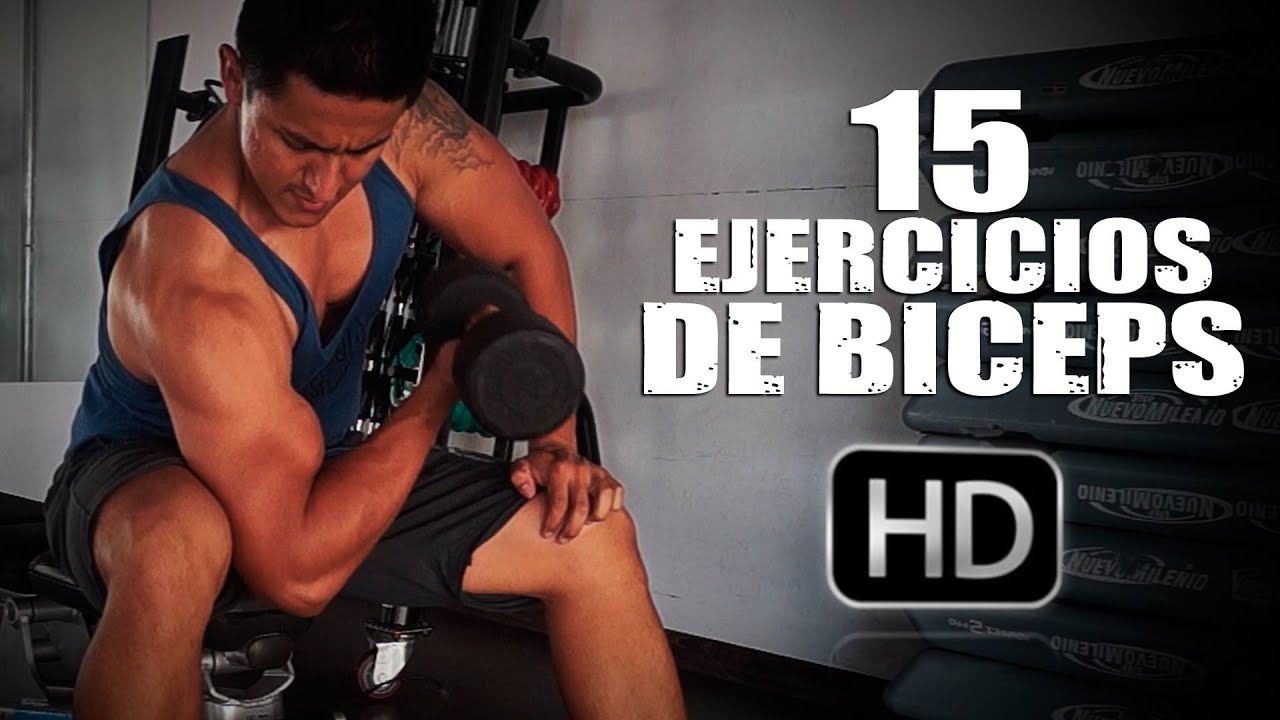 Los Mejores Ejercicios Para BICEPS con MANCUERNAS