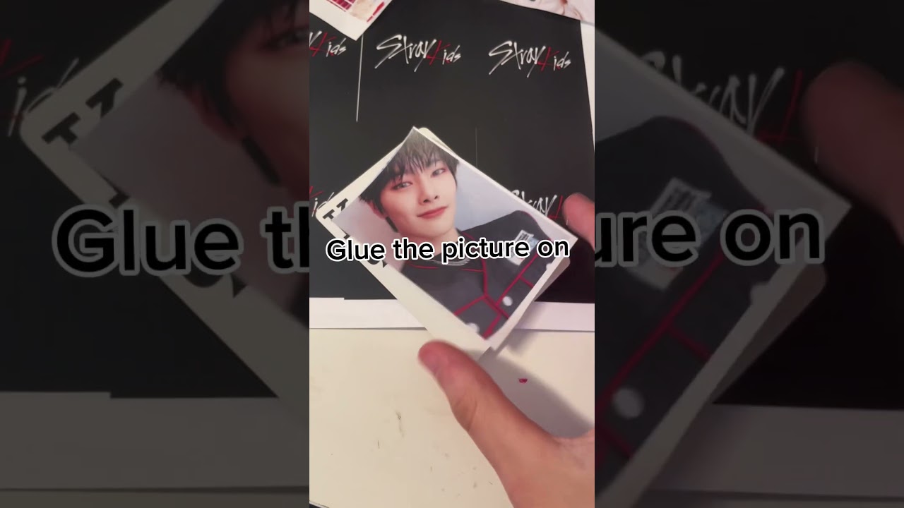 How to make Photocards 💕 #art #craft #kpop #photocards #diy using normal paper 🌸❤️