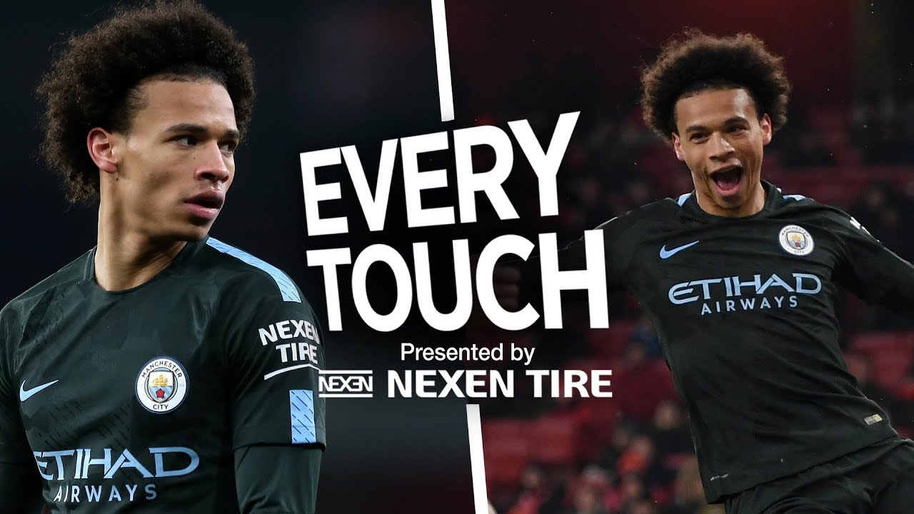 EVERY TOUCH | Leroy Sane | City 3 - 0 Arsenal | Premier League