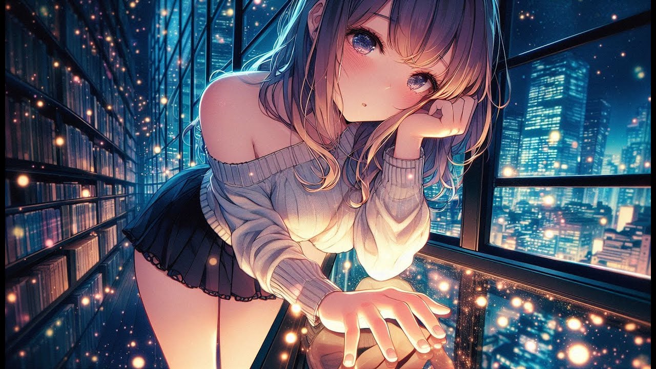 Anime Girl in City Lights | Lofi Study & Relax
