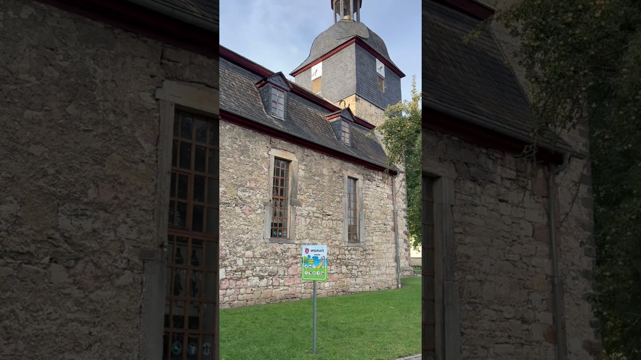 Klettbach - Weimarer Land #deutschland #th&uuml;ringen #dorf #kirche #m&uuml;hle  #германия #germany #travel