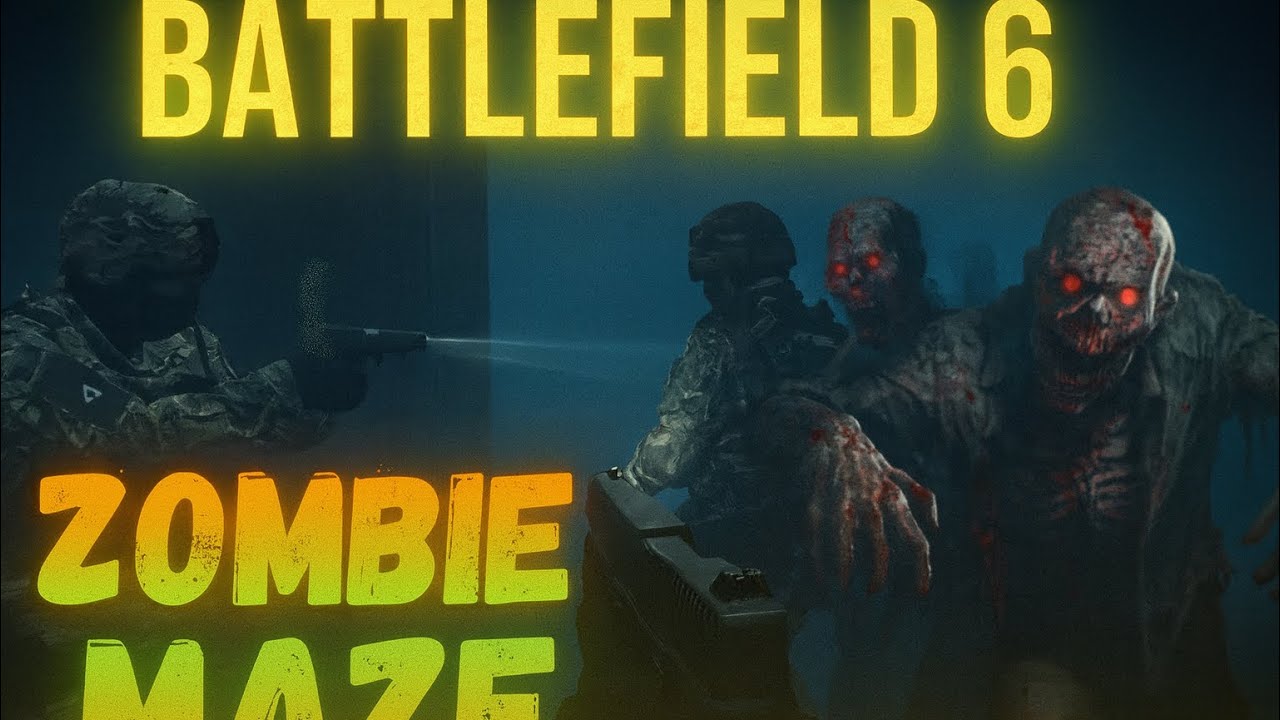 Battlefield 6 Zombie Maze Mode – Scariest Map Ever!
