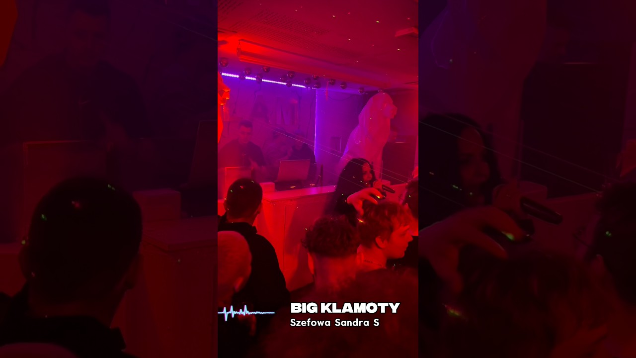 Szefowa Sandra S - Big Klamoty (Live @ Glam Club Warszawa)