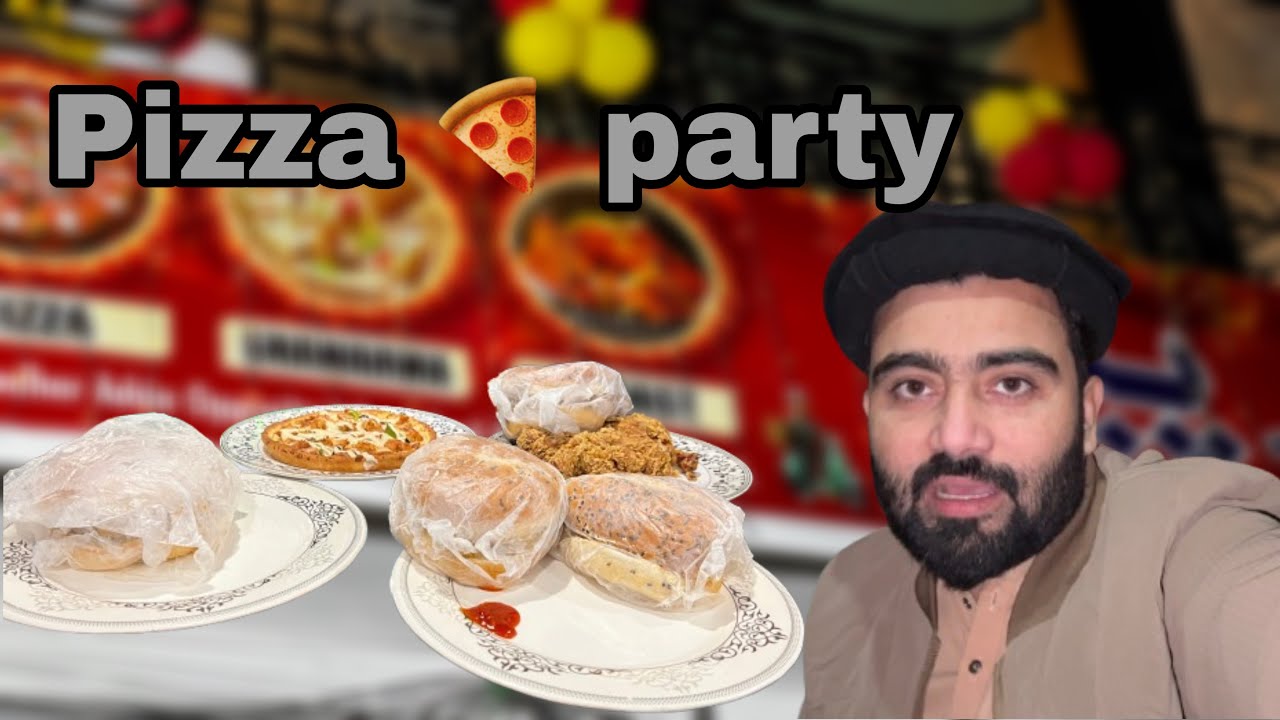 || pizza 🍕 party ho ho gaye || pizza party ma kon miss ta aj 