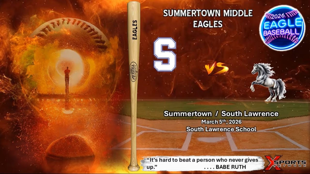 South Lawrence Baseball vs Summertown MS - 3/5/26