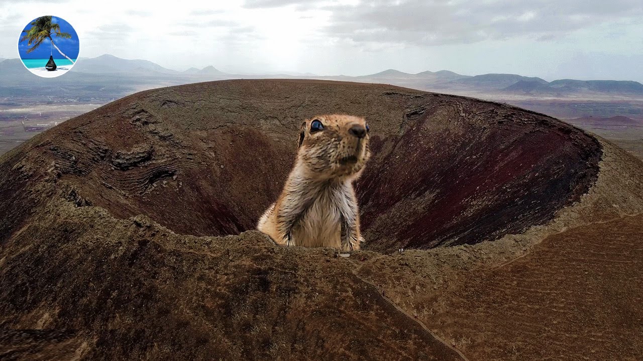 Adventure on Fuerteventura ▶ Hike to the breathtaking volcanic crater Calderon Hondo