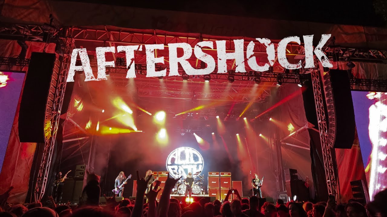 AFTERSHOCK DAY 1 FOOTAGE!! | Acid Bath, Carcass, Testament