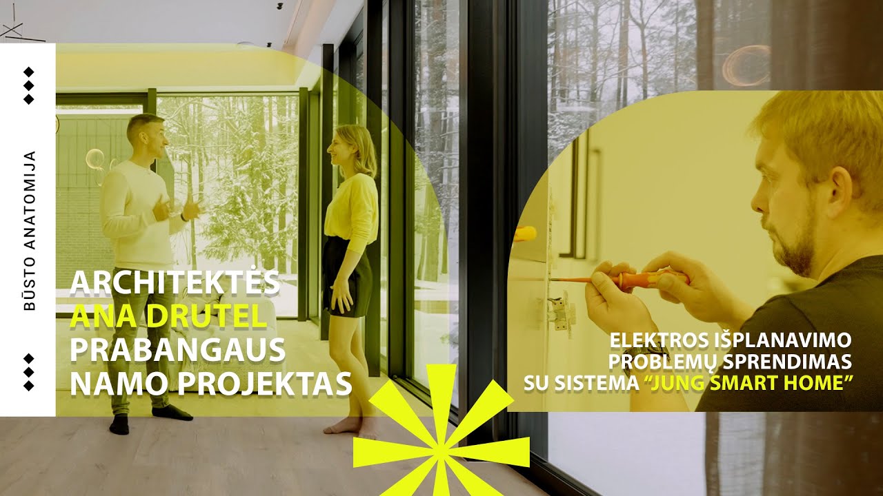 56. Išbaigtas ir laikui nepavaldus privataus namo interjeras bei "JUNG" ekspertų patarimai