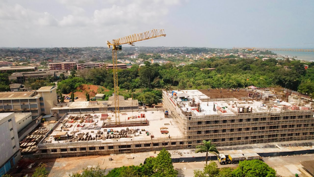 Progress Of Work On The Ongoing Takoradi Effia Nkwanta Regional Hospital Redevelopment Project