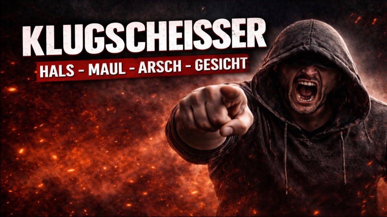 KLUGSCHEISSER | HALS-MAUL-ARSCH-GESICHT | BÖSER ONKEL | Deutschrock