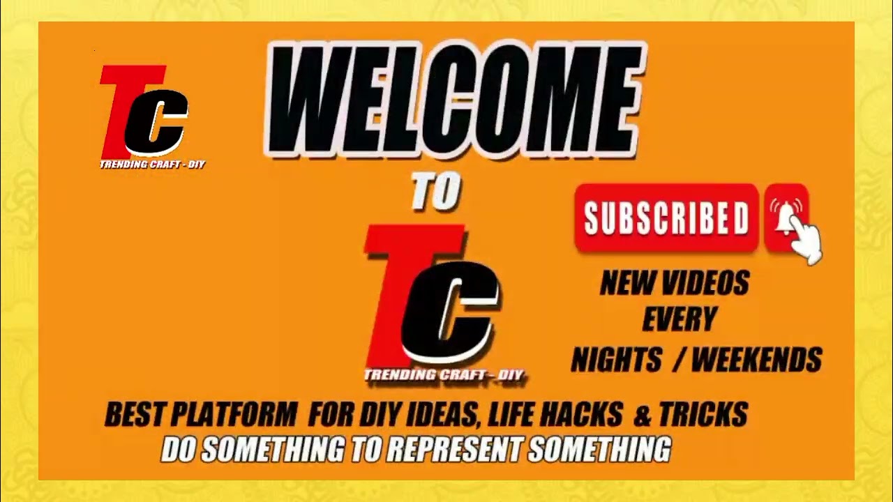 Intro - trendingcraft-diy l #diy #life #satisfying #hacks