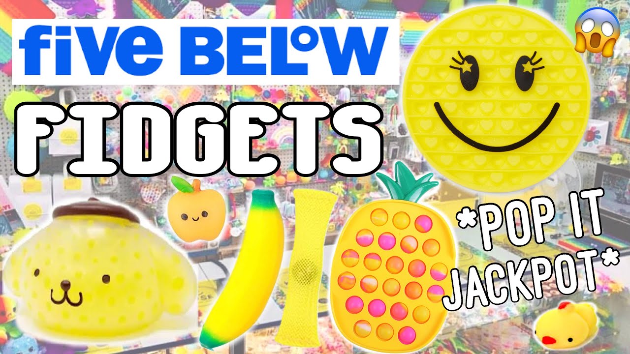 YELLOW ONLY FIDGET SHOPPING! *LEGENDARY POP ITS & FIDGETS* 💛🍯🍌 NO BUDGET FIDGETS SHOPPING SPREE!