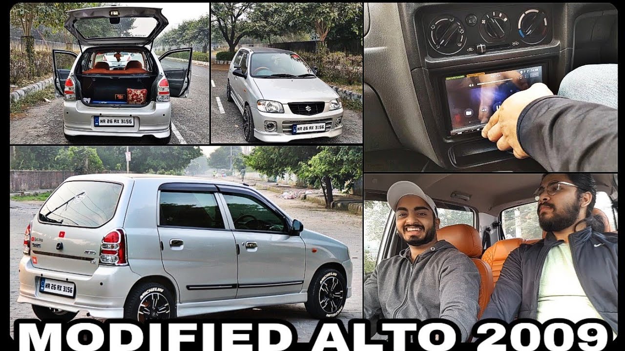 Fully Modified Alto | BODY KIT ALTO | Alto Alloy Wheels | OwnerShip Review | SONY Touchscreen Stereo