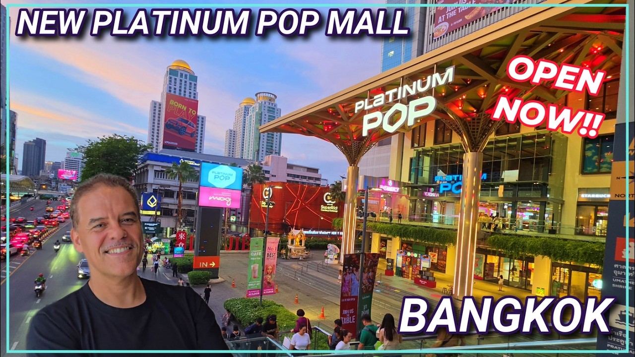 Open Now NEW Platinum POP Shopping Mall Bangkok 🇹🇭 Thailand