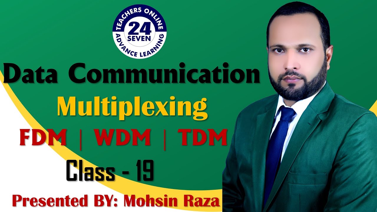 CS601 Short Lecture - 19 | Topic 89 to Topic 98 | Multiplexing - FDM, WDM, TDM in (Urdu / Hindi)