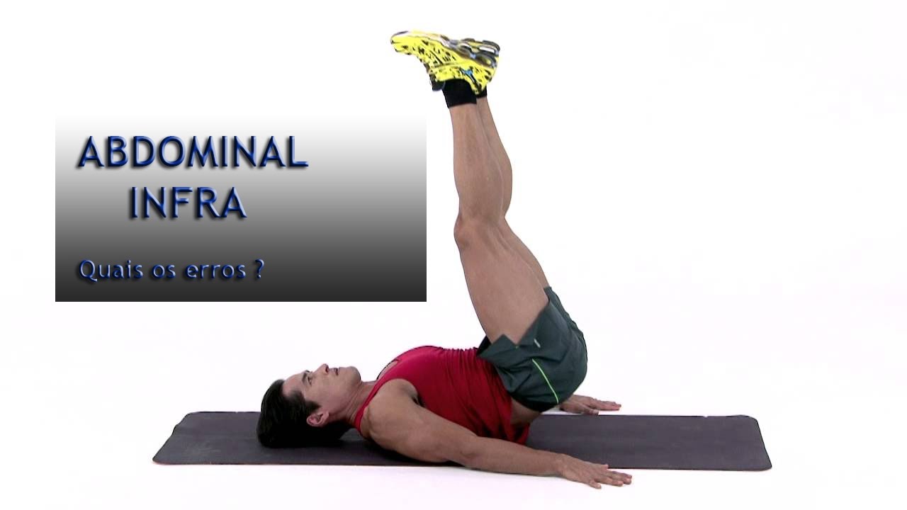 Como se fazer um abdominal infra ?