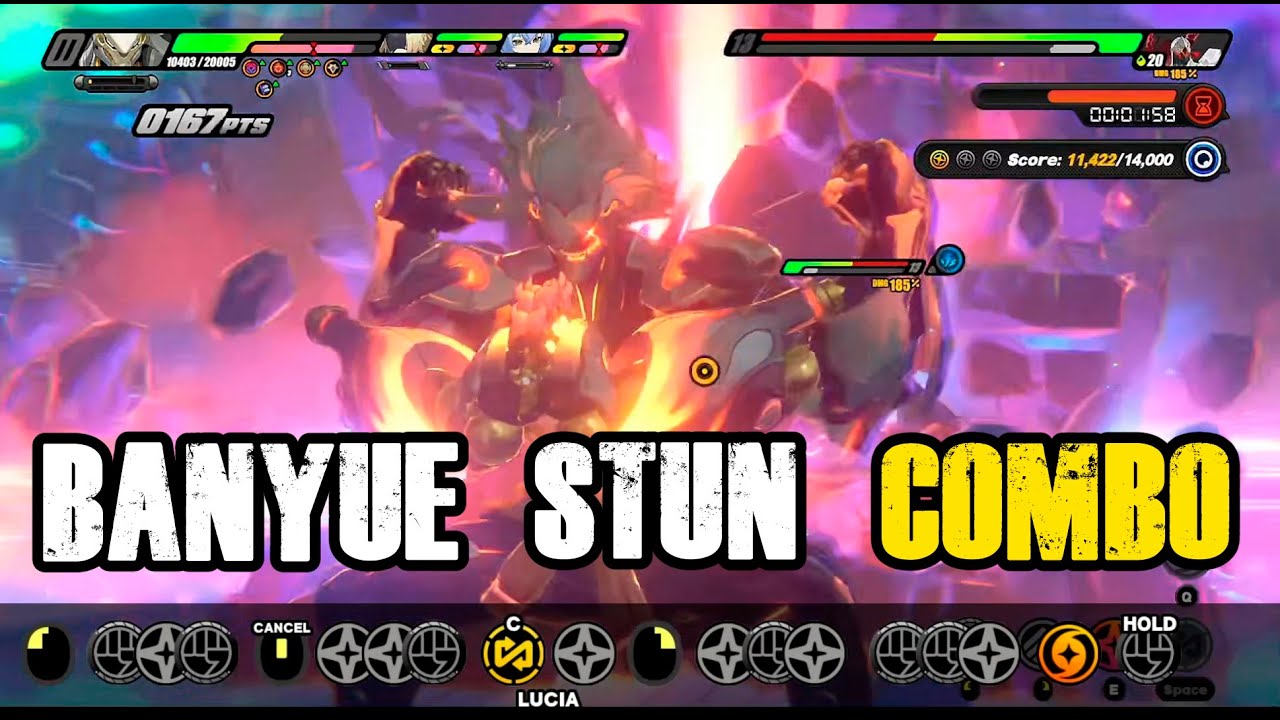 ZZDiary - Banyue Stun Combo Breakdown (Banyue-Trigger-Lucia Team)