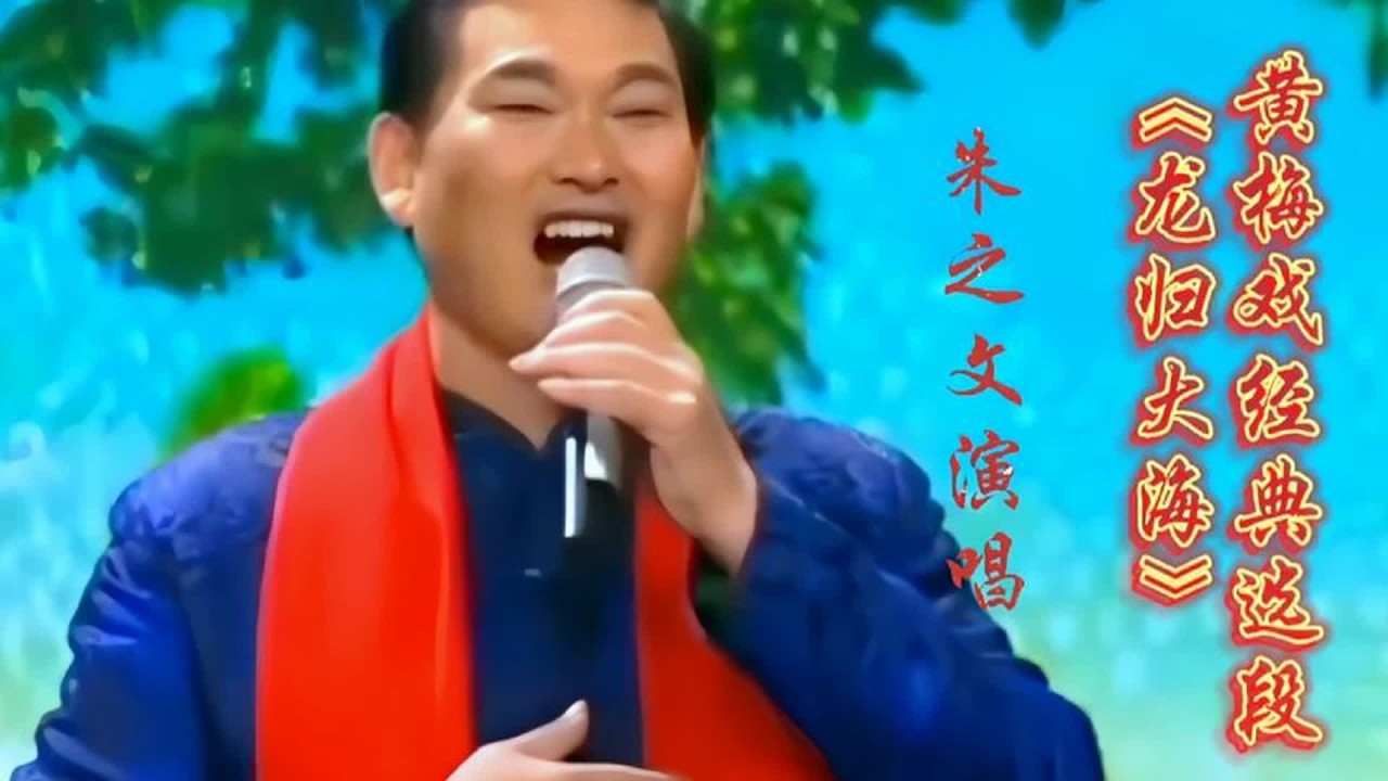 朱之文演唱黄梅戏经典选段《龙归大海》精彩演唱得到评委老师好评
