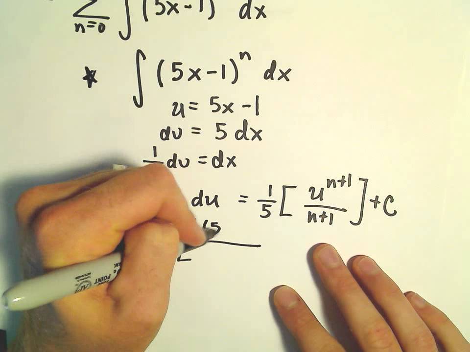 Integrating a Power Series