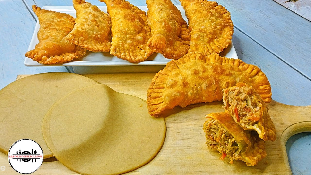 COMO HACER LA MEJOR MASA PARA PASTELITOS CON SOLO 3 INGREDIENTES SIN HUEVO @SABORES VENEZOLANOS