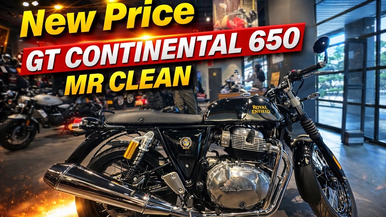 2026 Royal Enfield GT650 Mr. Clean Top model Walkaround🫡|अब और भौकाली और दमदार🔥|GST On road Price .