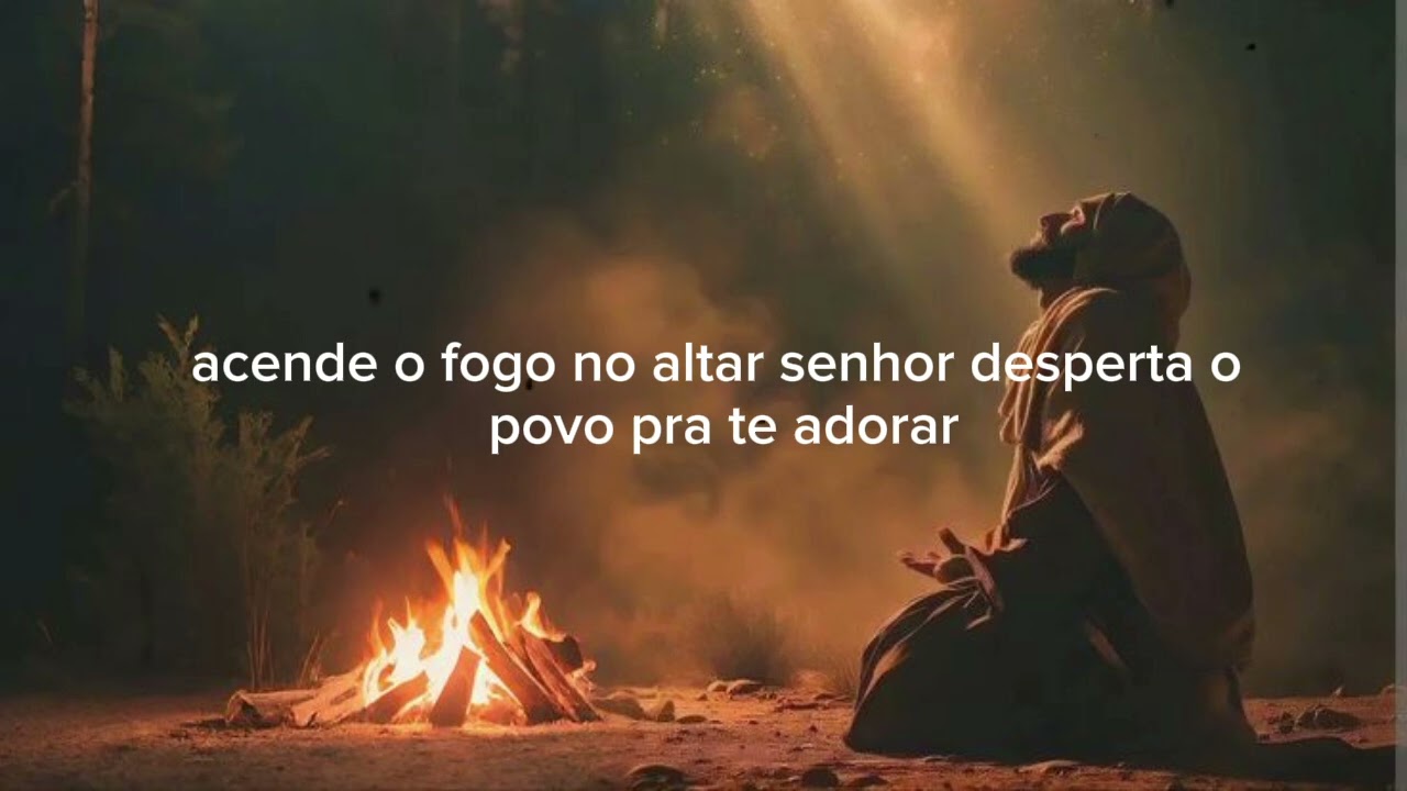FOGO NO ALTAR |  LINDO LOUVOR DE ADORAÇÃO.