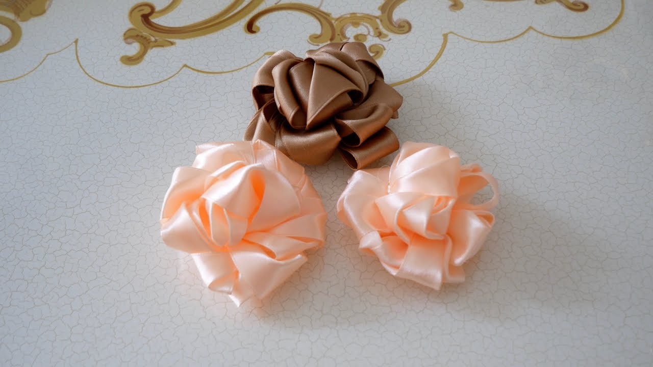 Realizziamo insieme una semplice Rosa in Nastro di Raso Tutorial DIY ROSA REALE