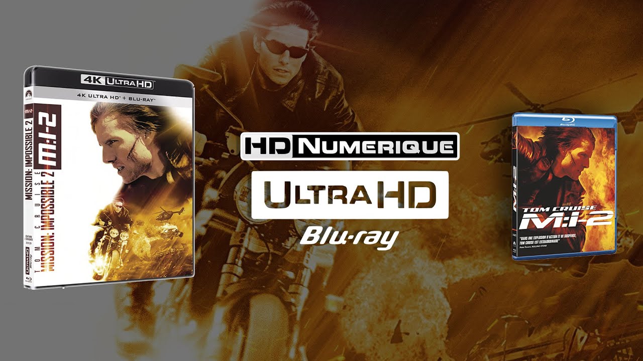 M:I-2 : Mission : Impossible 2 : Comparatif 4K Ultra HD vs Blu-ray